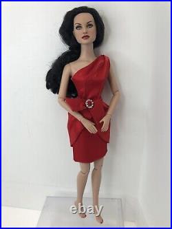 16 OOAK Tonner Doll Repaint Enhanced Make Up Endless Evening Kit Black Hair #u