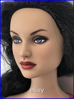 16 OOAK Tonner Doll Repaint Enhanced Make Up Endless Evening Kit Black Hair #u