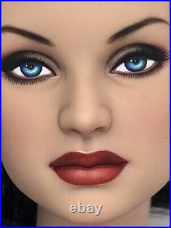 16 OOAK Tonner Doll Repaint Enhanced Make Up Endless Evening Kit Black Hair #u