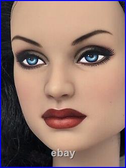 16 OOAK Tonner Doll Repaint Enhanced Make Up Endless Evening Kit Black Hair #u