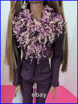 16 OOAK Tonner Tyler Wentworth Doll Esme Purple Suit Elegant Repaint AA #T