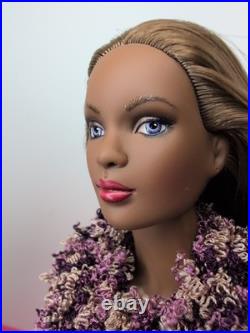 16 OOAK Tonner Tyler Wentworth Doll Esme Purple Suit Elegant Repaint AA #T