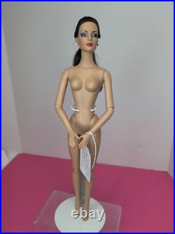 16 OOAK Tonner Tyler Wentworth Doll Repainted Brunette Nude Great Detailing #K