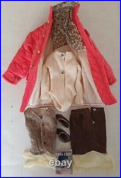 16 Tonner Esme doll 2004 with Champagne Bubbles + Boston Bound Outfits
