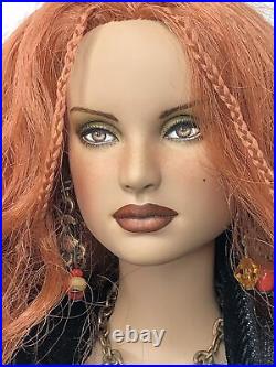 16 Tonner OOAK Stella Redhead Lisa Gates Dazzle em Hand painted Custom Amazing