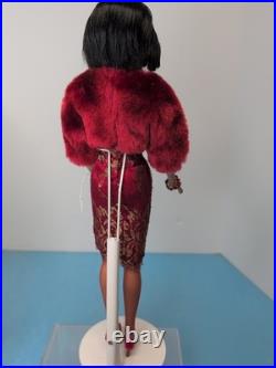 16 Tonner Tyler Wentworth Doll 2005 Radical Red Elegant Red Fur Sequin Dress #A