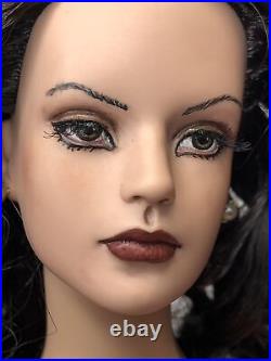16 Tonner Tyler Wentworth Doll Brunette OOAK Repaint Face Tagged Pink Gown #u