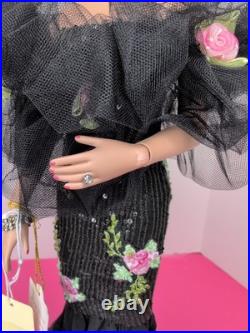 16 Tonner Tyler Wentworth Doll C'est Magnifique Beaded Black Gown Blonde #T
