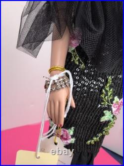 16 Tonner Tyler Wentworth Doll C'est Magnifique Beaded Black Gown Blonde #T