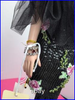 16 Tonner Tyler Wentworth Doll C'est Magnifique Beaded Black Gown Blonde #T