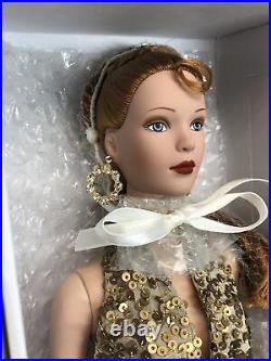16 Tonner Tyler Wentworth Doll Precious Metal Redhead Gold Sequin Gown NRFB