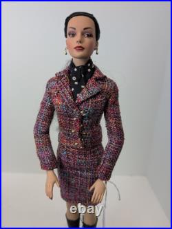 16 Tonner Tyler Wentworth Doll Sydney Chase Debut 1st Black Hair Tweed Suit #U