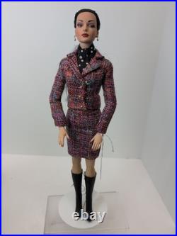 16 Tonner Tyler Wentworth Doll Sydney Chase Debut 1st Black Hair Tweed Suit #U