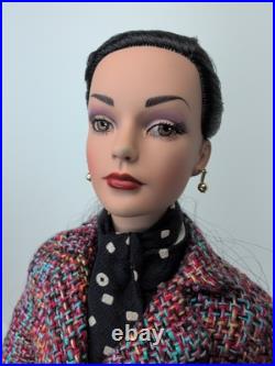 16 Tonner Tyler Wentworth Doll Sydney Chase Debut 1st Black Hair Tweed Suit #U