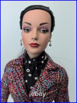 16 Tonner Tyler Wentworth Doll Sydney Chase Debut 1st Black Hair Tweed Suit #U