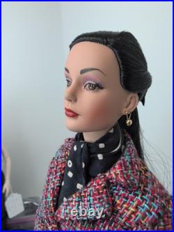 16 Tonner Tyler Wentworth Doll Sydney Chase Debut 1st Black Hair Tweed Suit #U