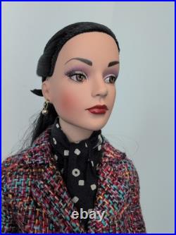 16 Tonner Tyler Wentworth Doll Sydney Chase Debut 1st Black Hair Tweed Suit #U
