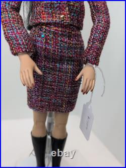 16 Tonner Tyler Wentworth Doll Sydney Chase Debut 1st Black Hair Tweed Suit #U