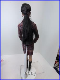 16 Tonner Tyler Wentworth Doll Sydney Chase Debut 1st Black Hair Tweed Suit #U