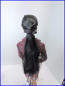 16 Tonner Tyler Wentworth Doll Sydney Chase Debut 1st Black Hair Tweed Suit #U