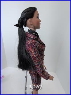 16 Tonner Tyler Wentworth Doll Sydney Chase Debut 1st Black Hair Tweed Suit #U