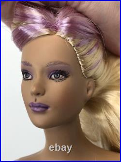 16 Tonner Tyler Wentworth OOAK Doll Repaint Custom Purple Reroot Unsigned #T 16 Tonner Tyler Wentworth OOAK Doll Repaint Custom Purple Reroot Unsigned #T