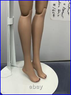 16 Tonner Tyler Wentworth OOAK Doll Repaint Custom Purple Reroot Unsigned #T 16 Tonner Tyler Wentworth OOAK Doll Repaint Custom Purple Reroot Unsigned #T