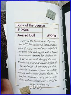 1999 Tyler Wentworth Signature Series Party of the Season 16 Doll=MIB/#99803