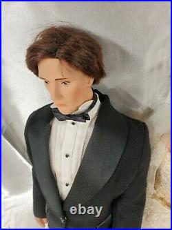 20 Tonner Blonde Bride Vinyl Doll Wedding Gown male groom 21 marriage set