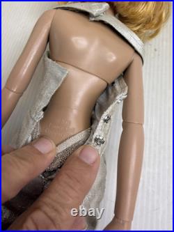 2003 Doll by Robert Tonner Short Blonde Hair with Sliver Evening Dress