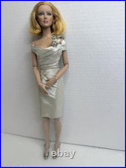 2003 Doll by Robert Tonner Short Blonde Hair with Sliver Evening Dress