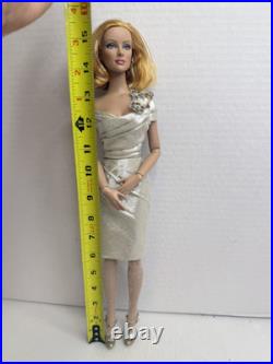 2003 Doll by Robert Tonner Short Blonde Hair with Sliver Evening Dress