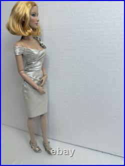 2003 Doll by Robert Tonner Short Blonde Hair with Sliver Evening Dress