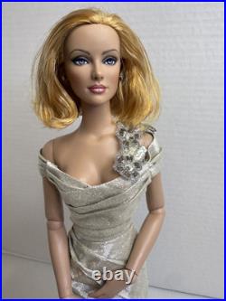 2003 Doll by Robert Tonner Short Blonde Hair with Sliver Evening Dress