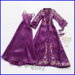 2004 Tonner Tyler Wentworth Bordeaux Peignoir 16 Fashion purple doll outfit