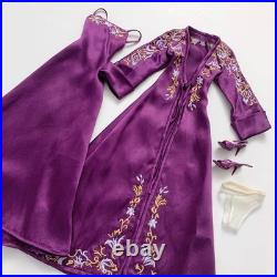 2004 Tonner Tyler Wentworth Bordeaux Peignoir 16 Fashion purple doll outfit