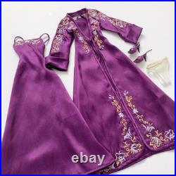 2004 Tonner Tyler Wentworth Bordeaux Peignoir 16 Fashion purple doll outfit
