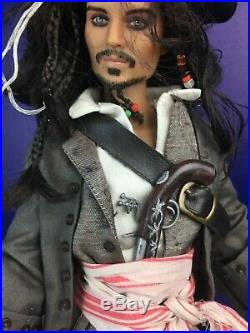 Action Man Captain Jack Sparrow Johnny Deep Piraetes of the Caribbean Tonner