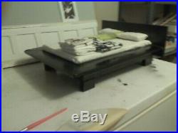 Black Platform bed room set