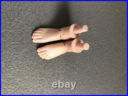 Classical NUDE Tyler Nu Mood 16 Vinyl En Pointe Foot Ballerina Plus Extra Feet