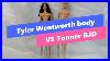 Comparison Tonner 16 Bjd Body Vs Tyler Wentworth Vinyl Fashion Doll Body
