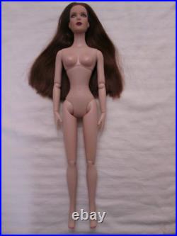 Fifteen Years Nude Restyled Tonner Doll Tyler Wentworth BW Body Without Bangs