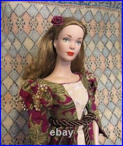 Gown for 1/4 scale fashion doll. Tonner, Integrity etc. Ooak handmade Dress only