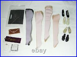 HUGE LOT Tyler Wentworth 1999 TONNER DOLLS Stands SHOES Stockings OUTFIT Jewelry
