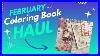 I Doubled My Coloring Book Collection Huge Adult Coloring Book Haul From February 2025