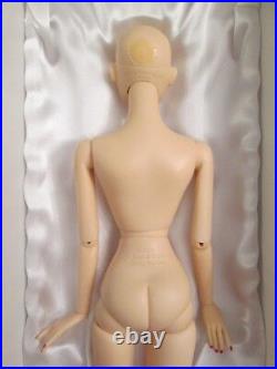 Lady G Nude Bald Tonner Doll Resin BJD 135 Made 2008 Cinderella Sculpt Yellowed