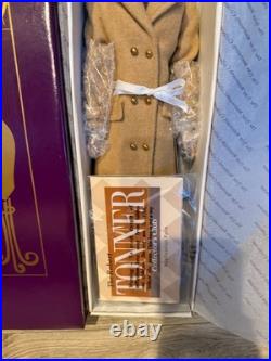 NIB Tonner Tyler Wentworth Casual Luxury Doll withCamel Coat # 20807 withshipper