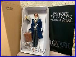 Newt Scamander (Eddie Redmayne) Fantastic Beasts 17 Doll by Tonner Doll NRFB