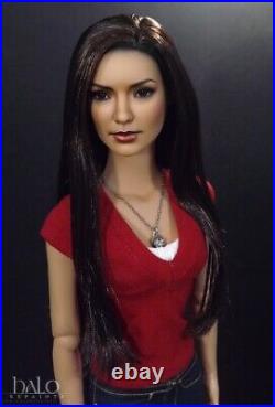 OOAK 16 Tonner Doll Costumed Repaint Elena Vampire Diaries by Halo Repaints