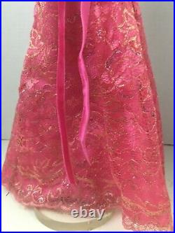 Petulant Pink Stella. Rose pink sequin gown Fully Dress Doll Sydney Tyler Tonner